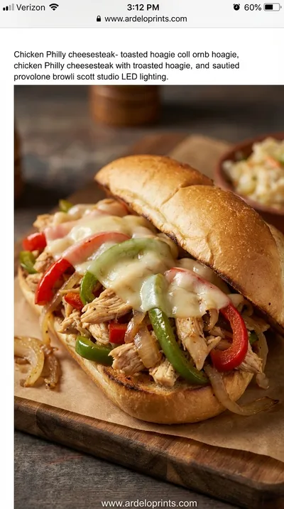 Healthy Crockpot Chicken Philly Cheesesteak Recipe - ready to serve