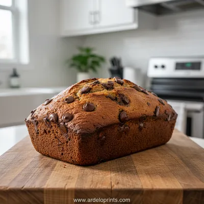 Easy Chocolate Chip Banana Bread