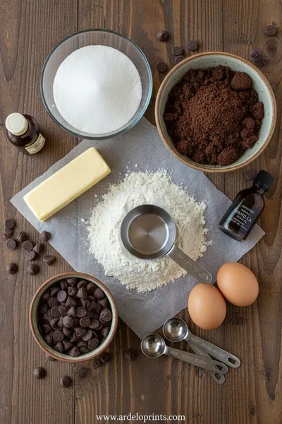 Chocolate Chip Cookies – Ultra Thick Bakery Style - cooking process