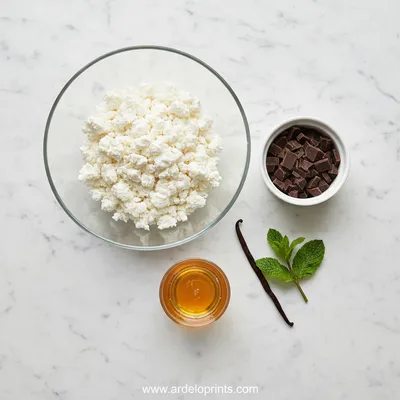 Chocolate Cottage Cheese Mousse Recipe - cooking process