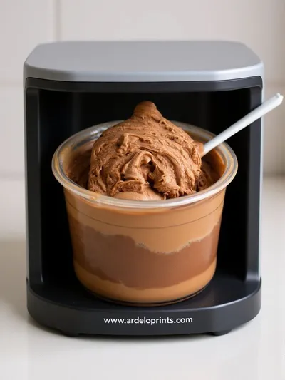 Chocolate Peanut Butter Ice Cream - ingredients preparation