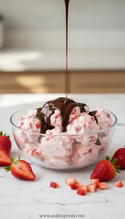 Chocolate Strawberry Yogurt Clusters