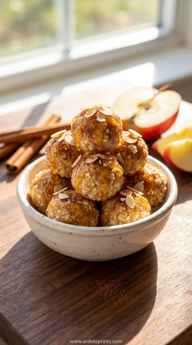 High Protein Cinnamon Apple Cottage Cheese Bites