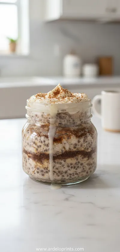 Cinnamon Roll Overnight Oats Recipe