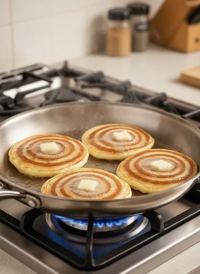 Cinnamon Roll Pancakes – Fluffy Breakfast Delight - ingredients preparation