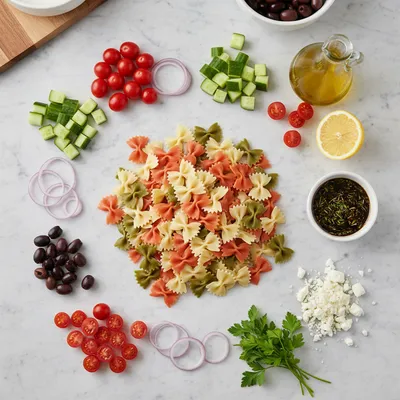 Classic Pasta Salad for a Crowd - cooking process