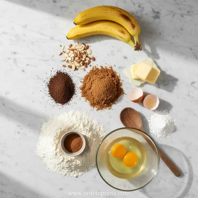 Coffee Cake Banana Bread Recipe - cooking process