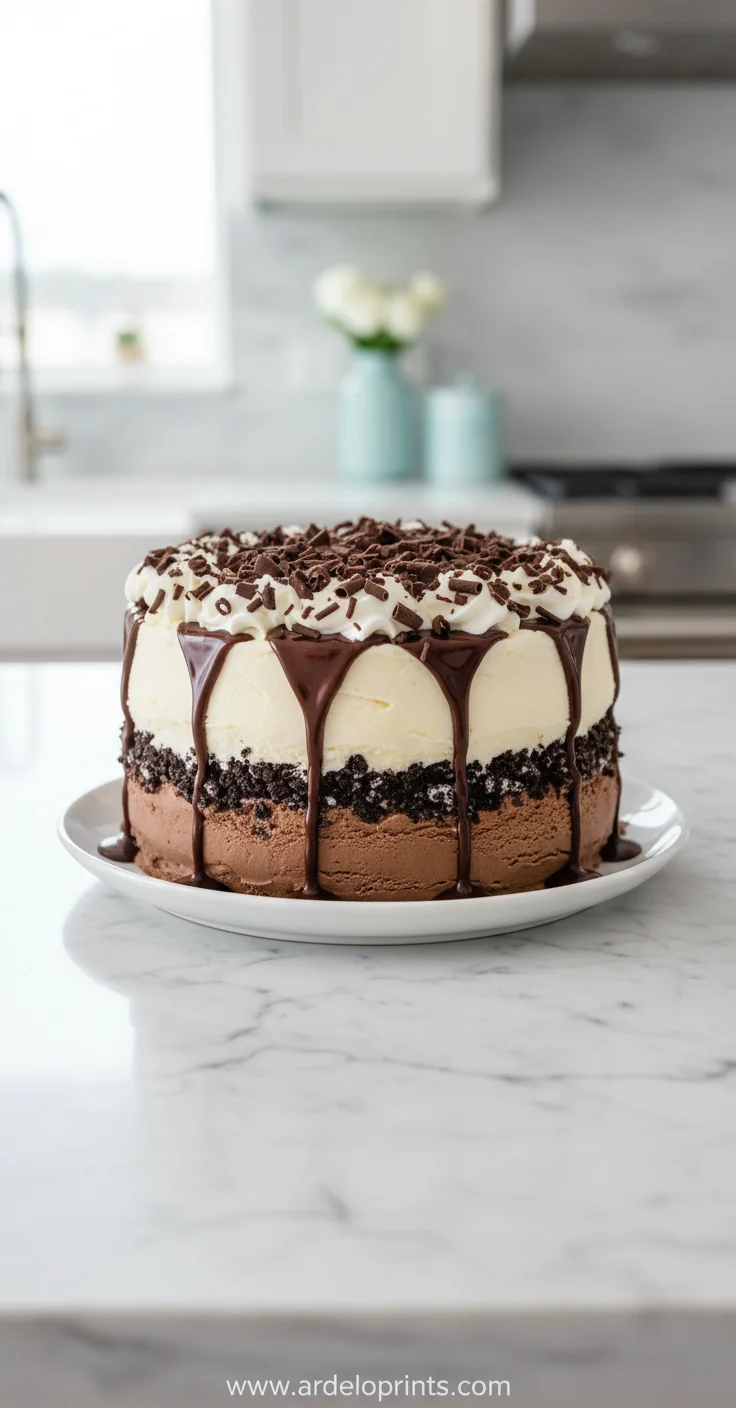 Copycat Dairy Queen Ice Cream Cake - feature image