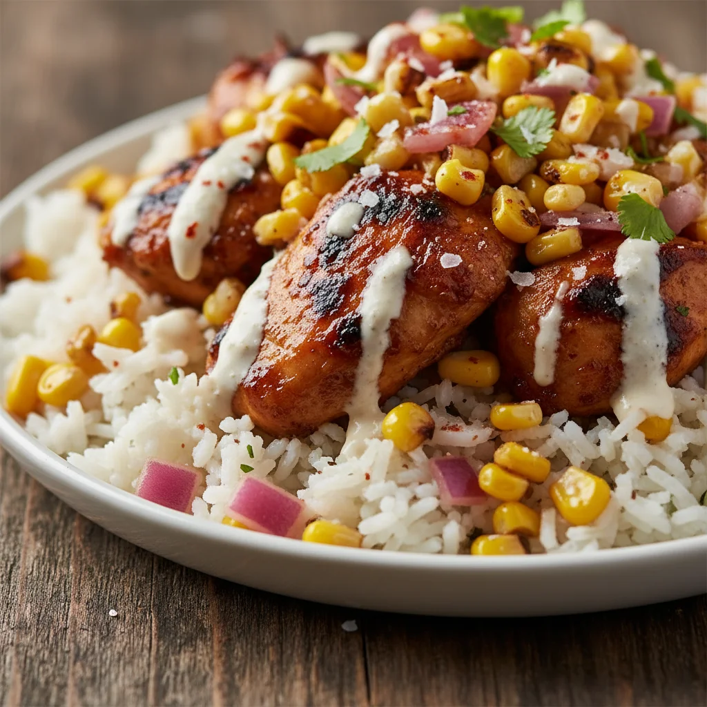 Easy Street Corn Chicken Bowl - feature image