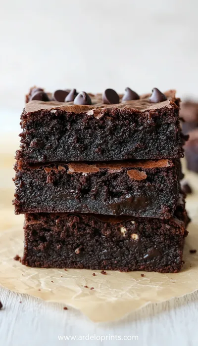 Healthy Cottage Cheese Protein Brownies Recipe - ingredients preparation