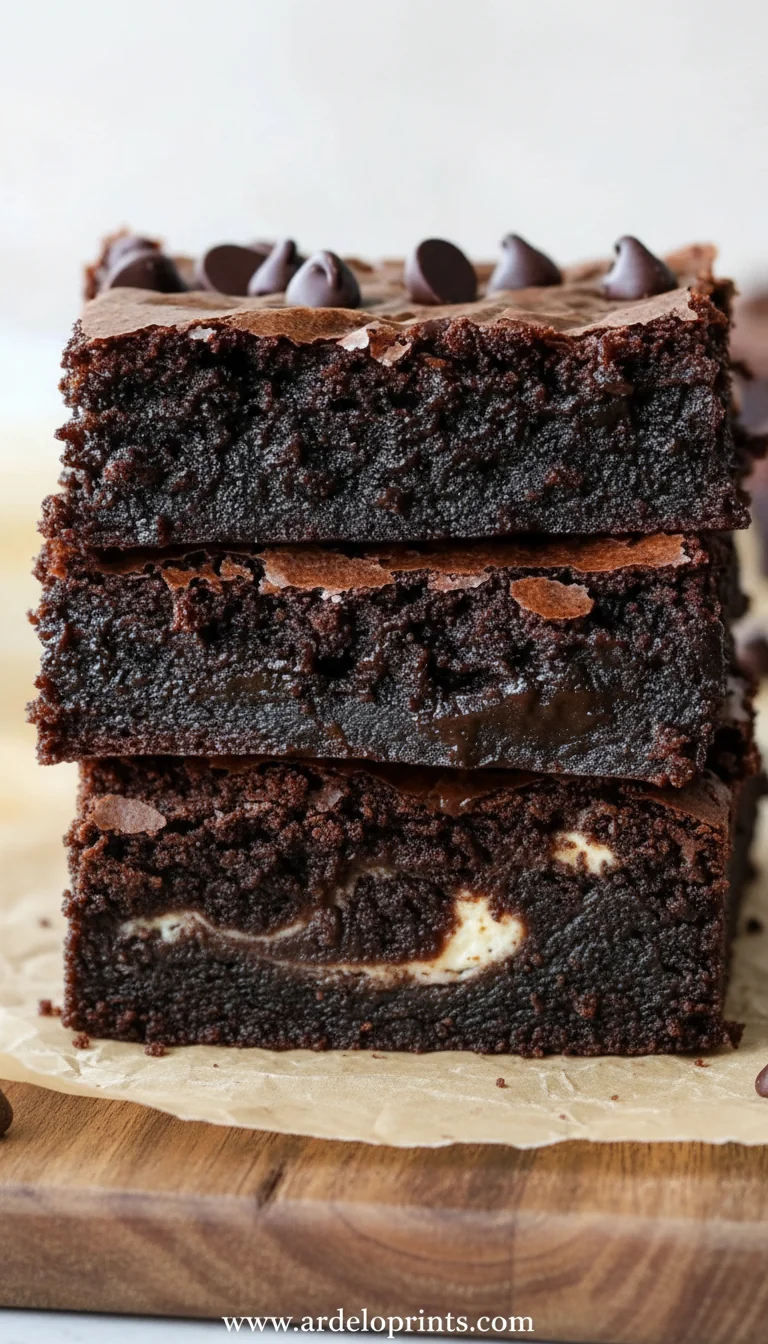 Healthy Cottage Cheese Protein Brownies Recipe