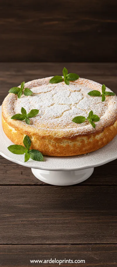 Cottage Cheese Cake Recipe - ready to serve