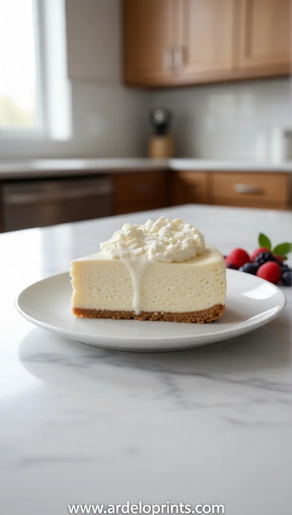 Cottage Cheese Cheesecake - feature image
