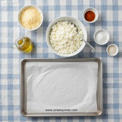 Cottage Cheese Chips – High-Protein Snack - cooking process