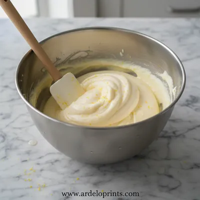 Cottage Cheese Lemon Mousse - ingredients preparation