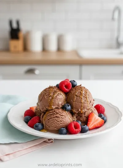 Cottage Cheese Protein Ice Cream - ready to serve