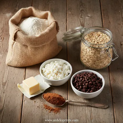 Cowboy Cottage Cheese Chocolate Chip Cookies - cooking process