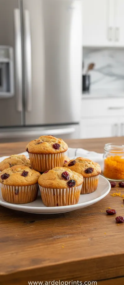 Cranberry Orange Muffins – Fresh Bakery-Style Treat