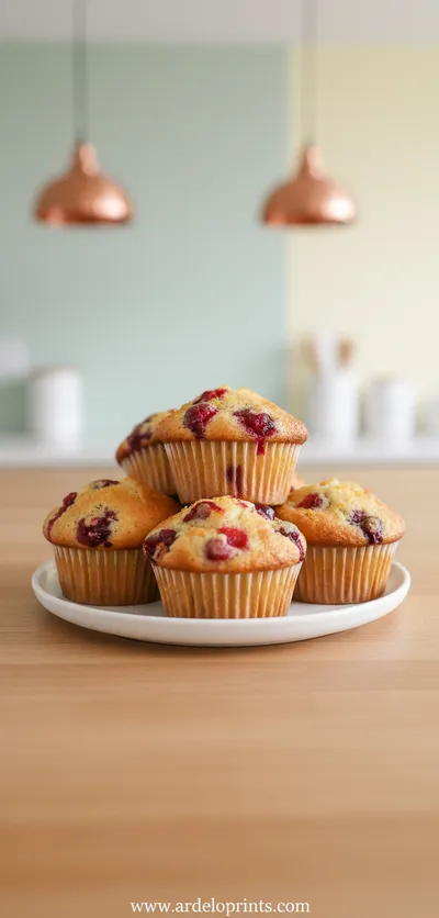 Cranberry Orange Muffins – Moist Citrus Treat
