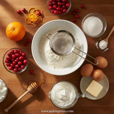 Cranberry Orange Yogurt Muffins – Perfect Homemade Recipe - cooking process