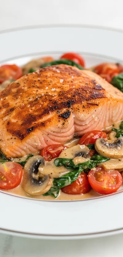 Creamy Tuscan Salmon Recipe