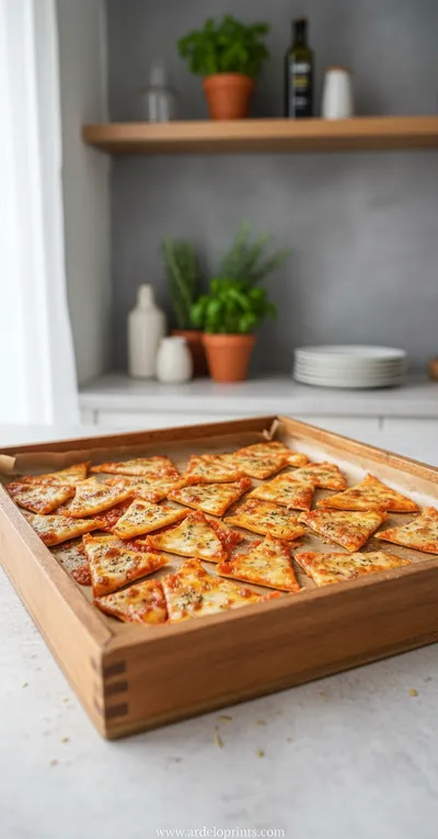 Crispy Pizza Chips – Ultimate Snack