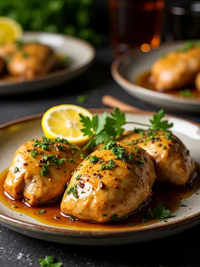 Crock Pot Angel Chicken - ready to serve
