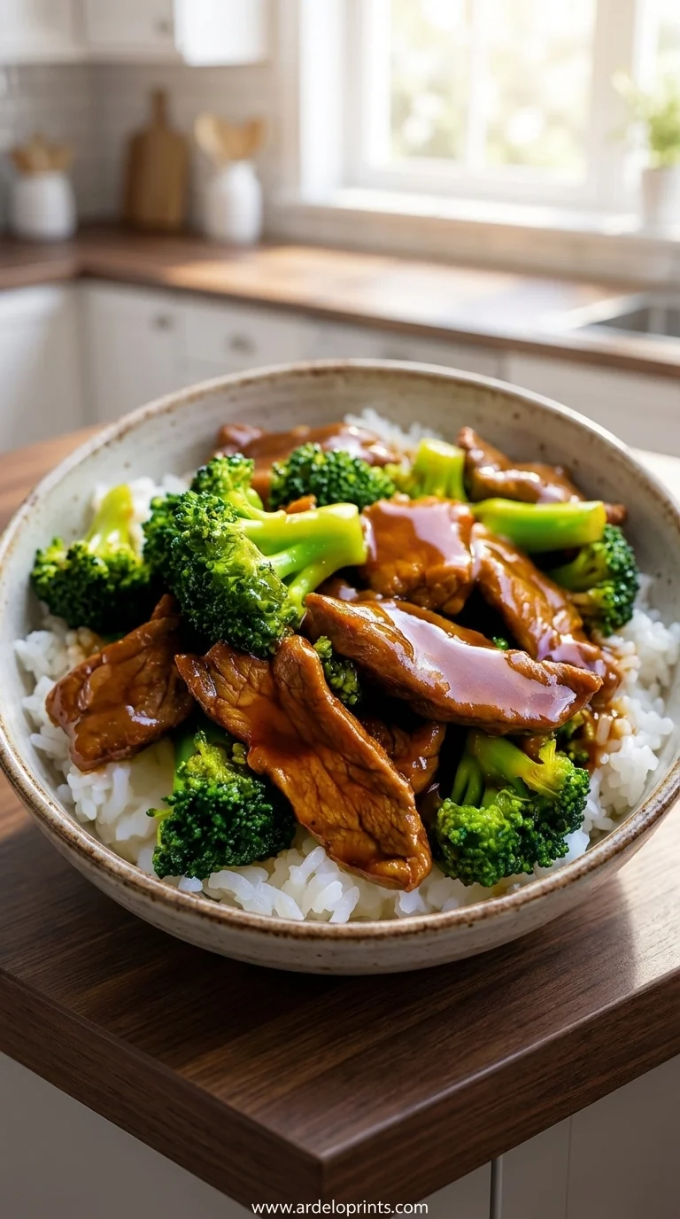 Mouthwatering Crock Pot Beef And Broccoli Recipe - feature image