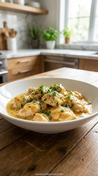 Crockpot Angel Chicken: Heavenly Dinner Recipe - ready to serve