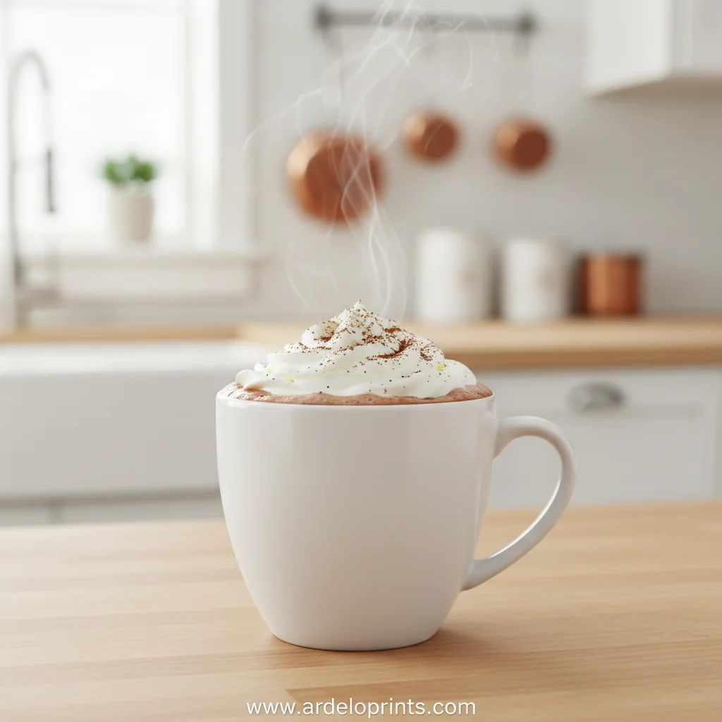 Crockpot Hot Chocolate Recipe - feature image