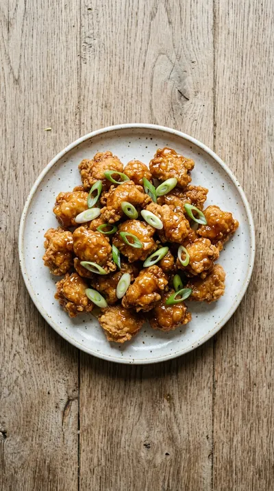 Panda Express Orange Chicken Copycat - cooking process
