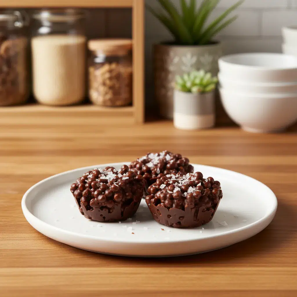 Dark Chocolate Quinoa Bites with crispy quinoa and rich dark chocolate