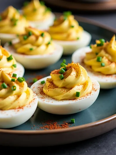 Deviled Eggs Recipe – Classic Appetizer - cooking process