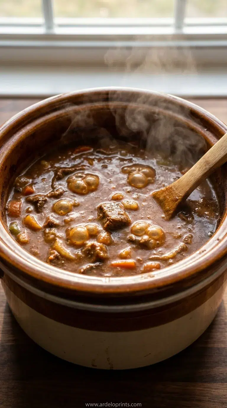 Easy Crockpot Meals: Super Chef Recipes - cooking process