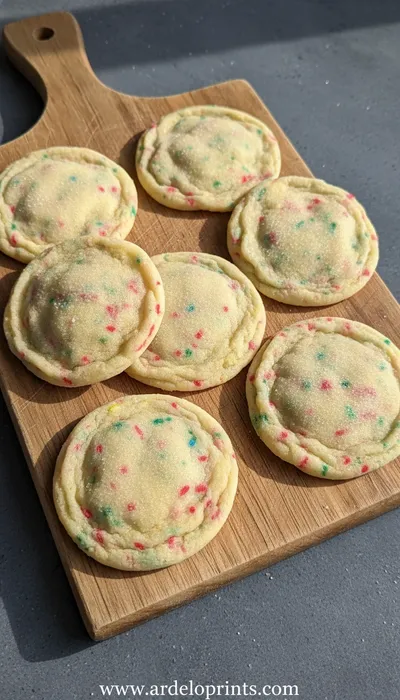 Festive Sprinkle Sugar Cookies