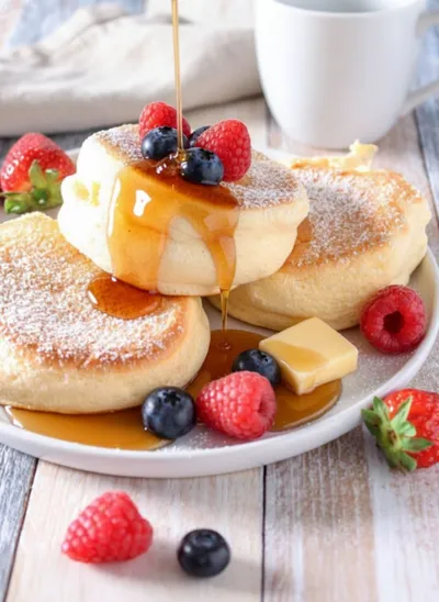 Fluffy Pancakes Recipe – Light & Delicious - ready to serve
