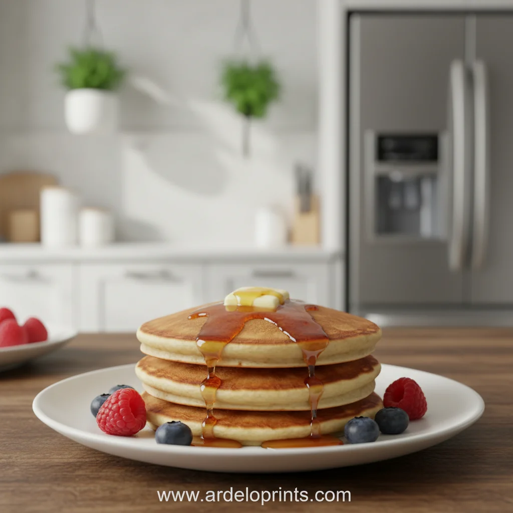 Fluffy Pancakes in 5 Minutes - feature image