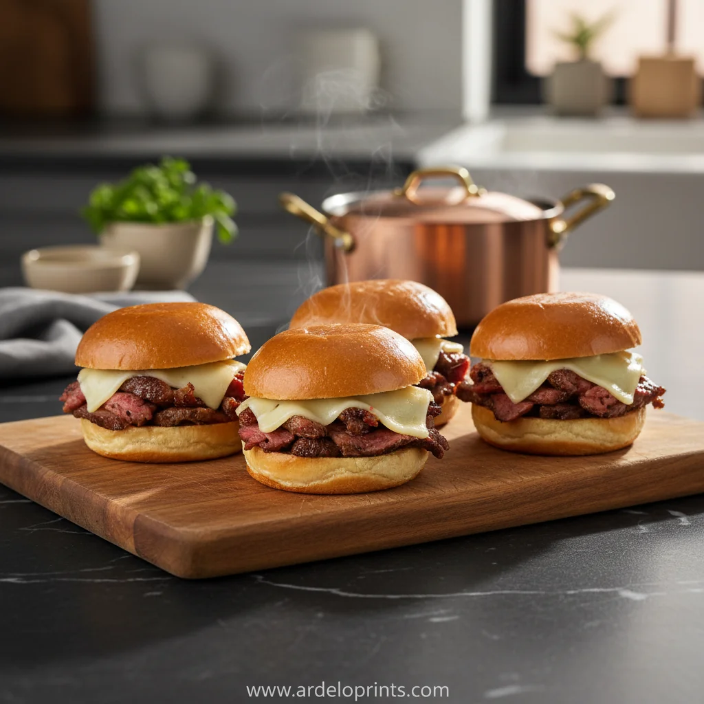 French Dip Sliders – Easy Party Recipe - feature image