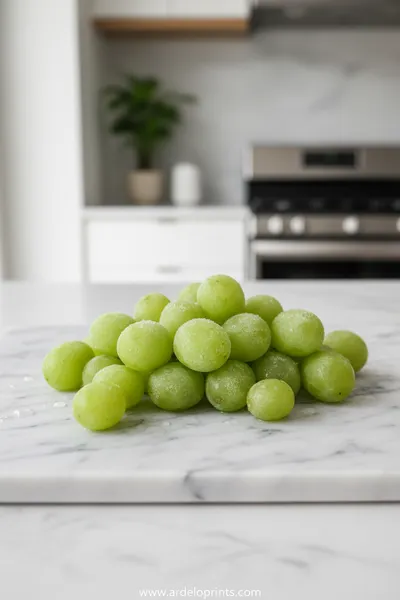 Frozen Grapes – Quick Frozen Snack