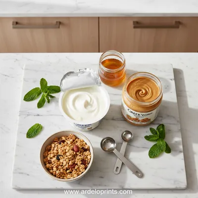 Frozen Greek Yogurt Peanut Butter Bites - cooking process