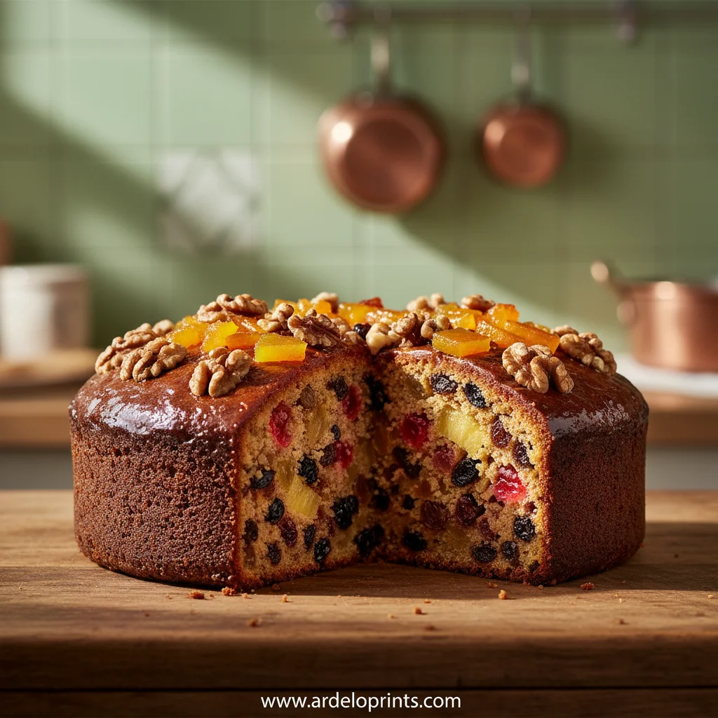 Easy Traditional Fruitcake Recipe That Stays Moist - feature image