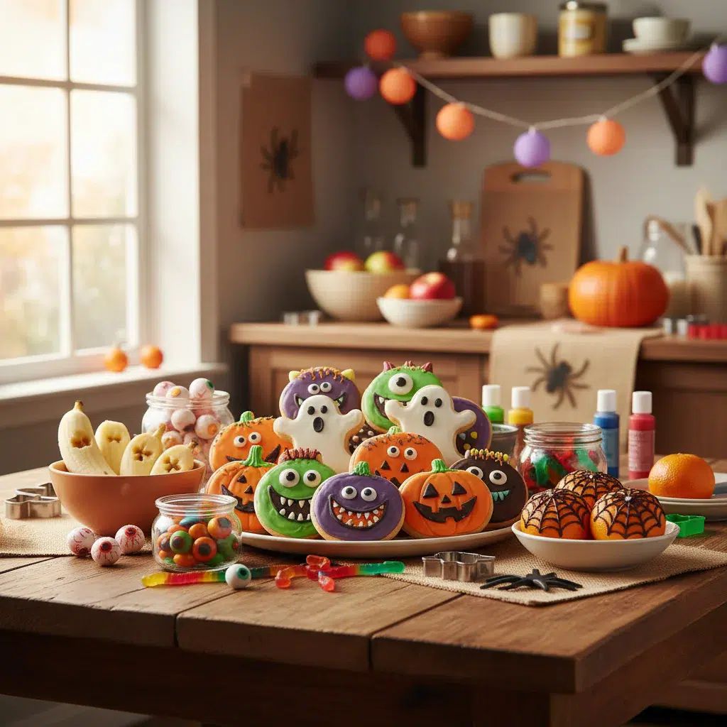 Fun Halloween Snacks: Spooky Treats Kids Love with festive decorations
