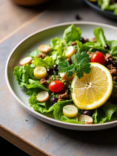 Garden Salad – Fresh Summer Recipe - ready to serve