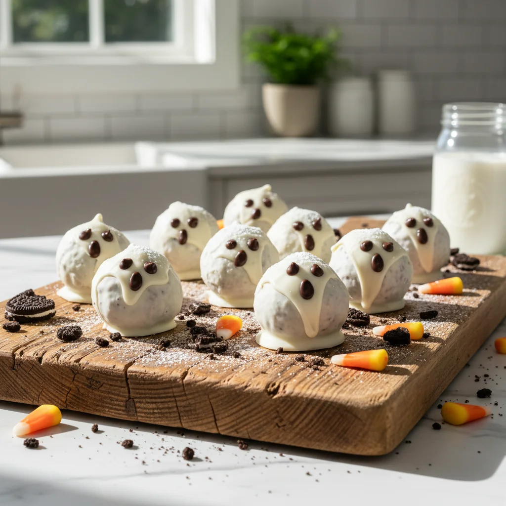 Ghost Oreo Truffles: Spooky Sweet Treat - feature image