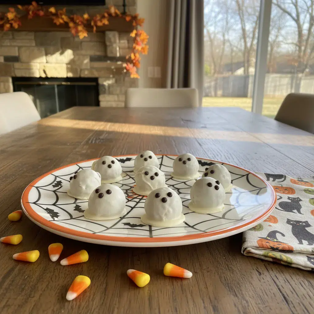 Ghost Oreo Truffles: Spooky Sweet Treat - final presentation