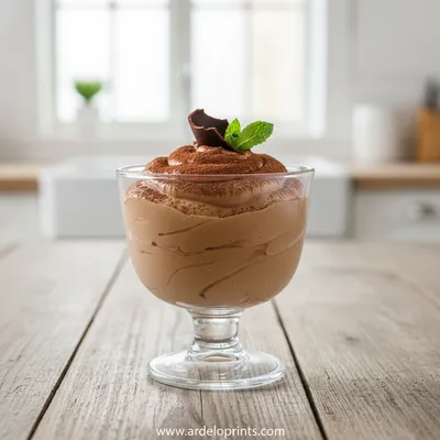 Greek Yogurt Chocolate Mousse Recipe - ready to serve