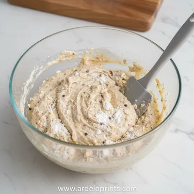 Greek Yogurt Protein Muffins - ingredients preparation
