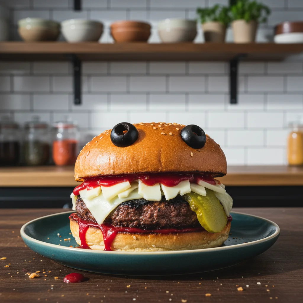 Halloween Monster Burgers: Easy Party Recipe - feature image