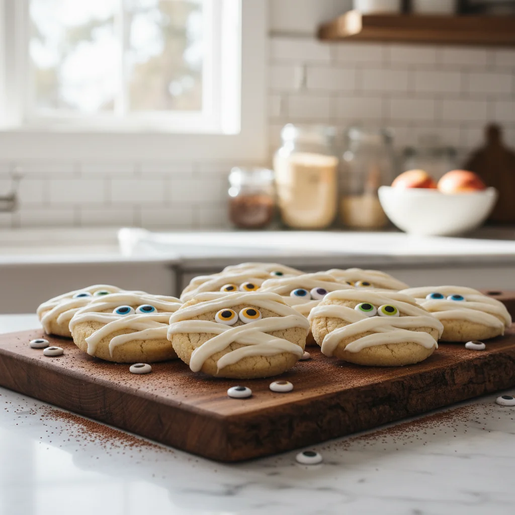 Halloween Mummy Cookies: Spooky & Cute! - feature image