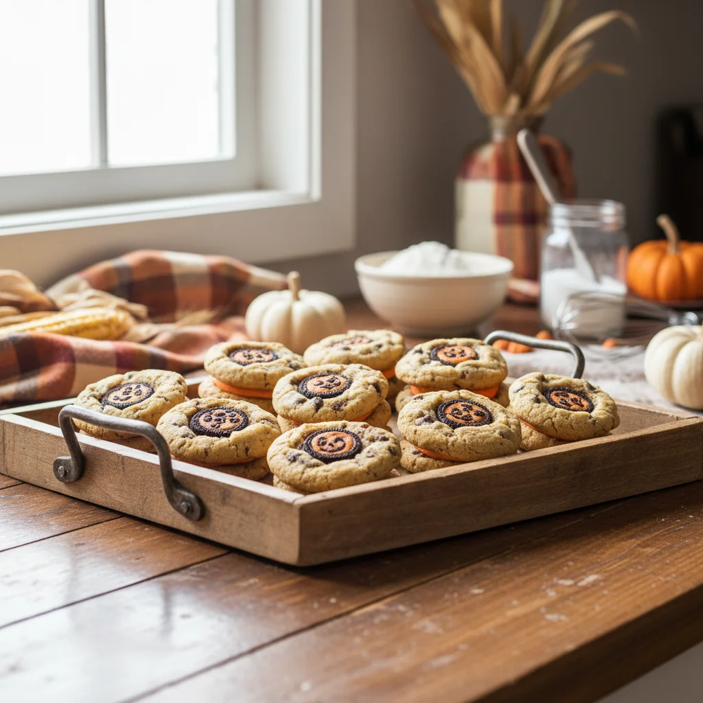 Halloween Oreo Cookies: Easy Stuffed Treat - feature image